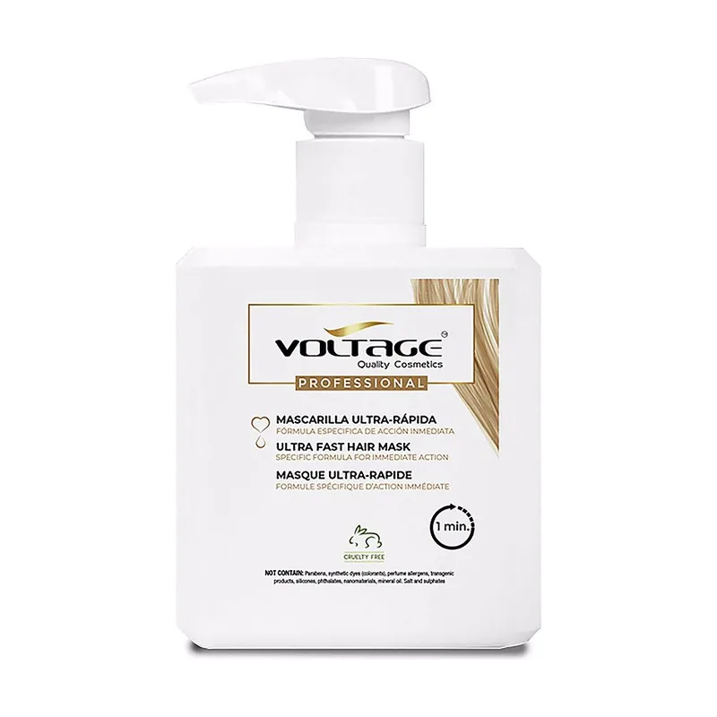 Voltage Cosmetics ULTRA-RÁPIDA mascarilla 1 minuto 500 ml
