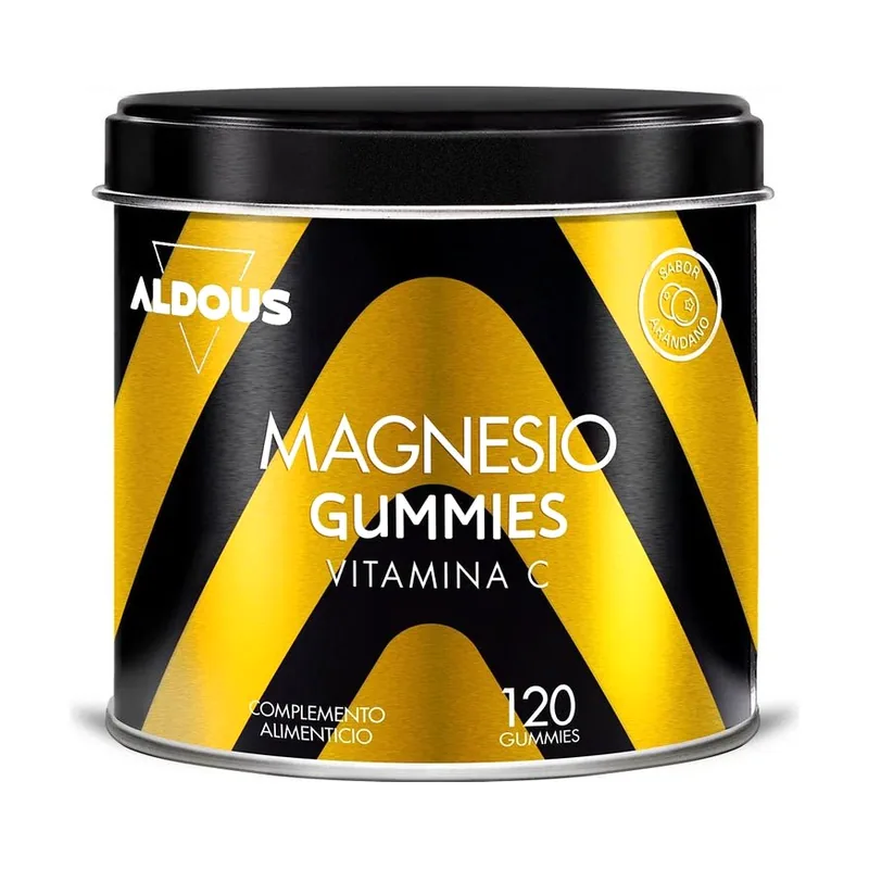 Aldous Bio Citrato de Magnesio + Vitamina C 120 Gominolas