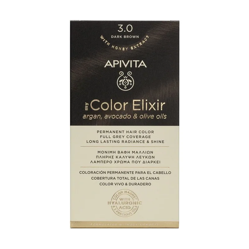 Apivita MY ELIXIR coloración permanente #3.0
