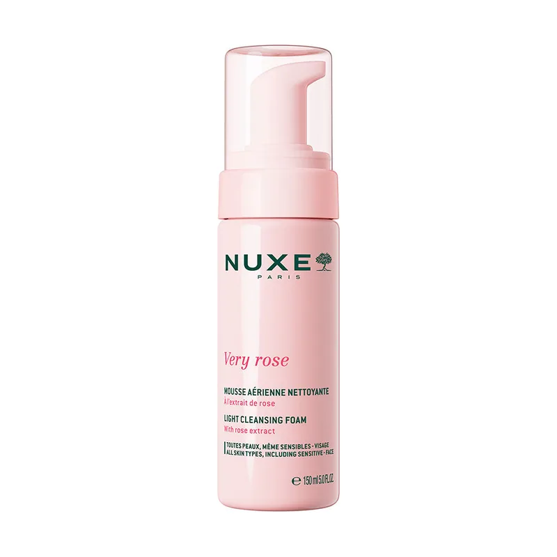 Nuxe VERY ROSE espuma suave limpiadora 150 ml