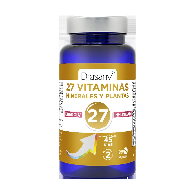 Drasanvi 27 Vitaminas Energía e Inmunidad 90 comprimidos