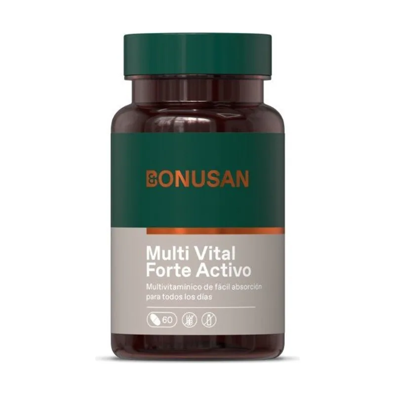 Bonusan Multi Vital Forte Activo Multivitamínico 60 Comprimidos