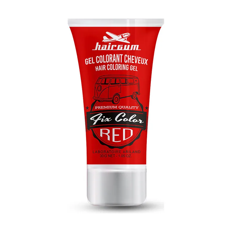 Hairgum FIX gel colorant #red