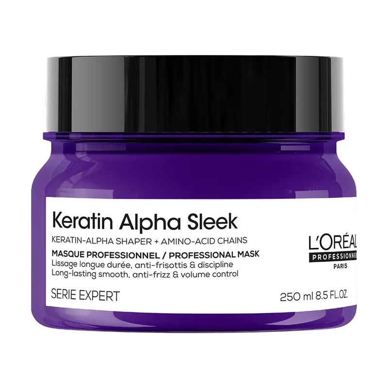 L'Oréal Professionnel Paris KERATIN ALPHA SLEEK mascarilla 250 ml