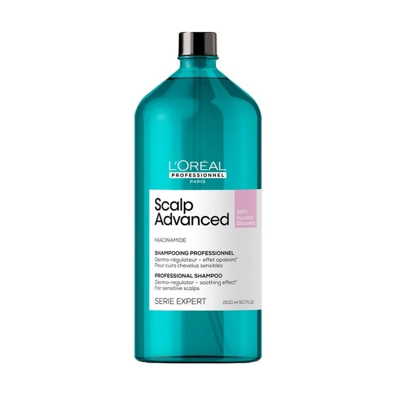 L'Oréal Professionnel Paris Scalp Advanced Champú Cuero Cabelludo Sensible 1500 ml
