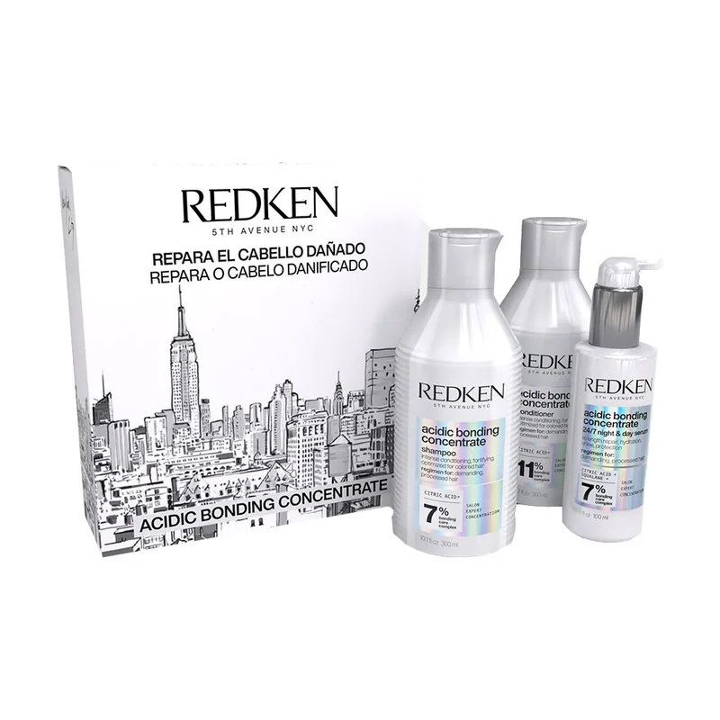 Redken Acidic Bonding Concentrate Estuche 3 pz