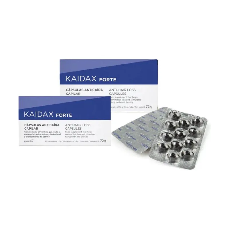 Kaidax Forte Cápsulas Anticaída Pack 2 x 60