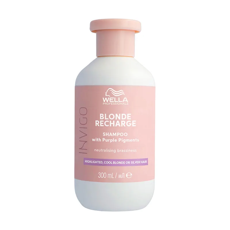 Wella Professionals INVIGO BLONDE RECHARGE Champú Cabellos rubios 300 ml