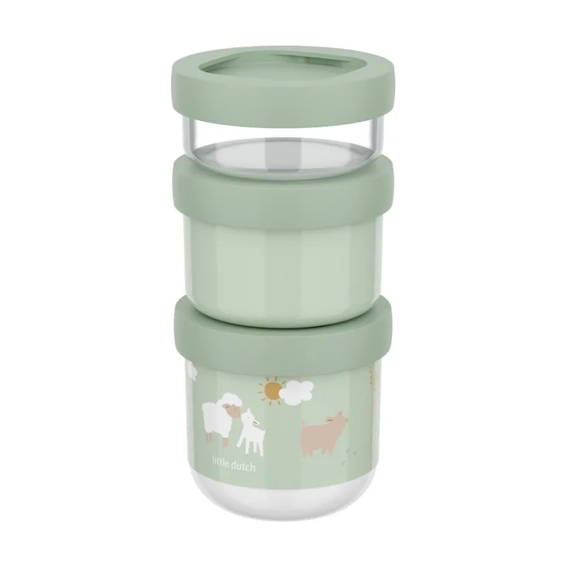 Juguetea Caja Snack Apilable Pequeña Granja Little Dutch