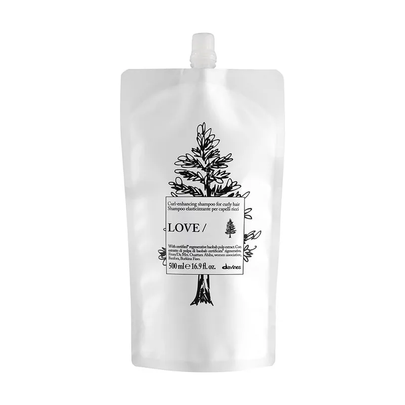 Davines LOVE curl-enhancing shampoo for curly hair recarga 500 ml