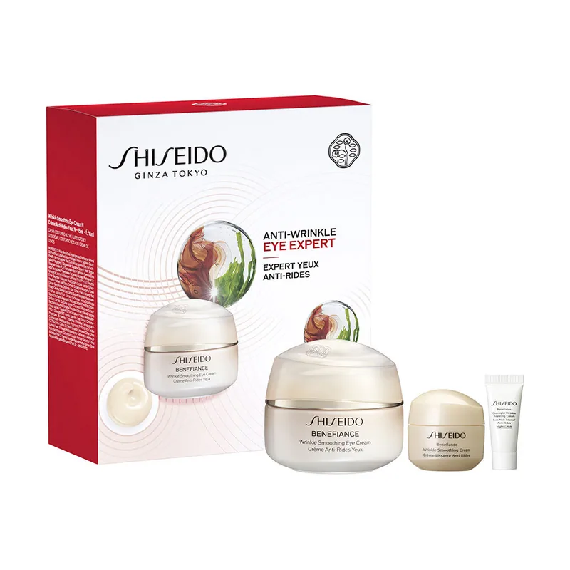 Shiseido Benefiance Contorno DE Ojos Estuche 3 pz