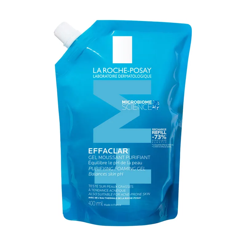 La Roche-Posay EFFACLAR gel espuma purificante recarga 400 ml