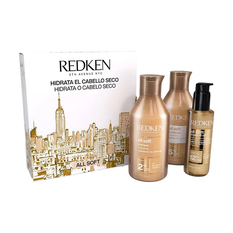 Redken ALL Soft Estuche 3 pz