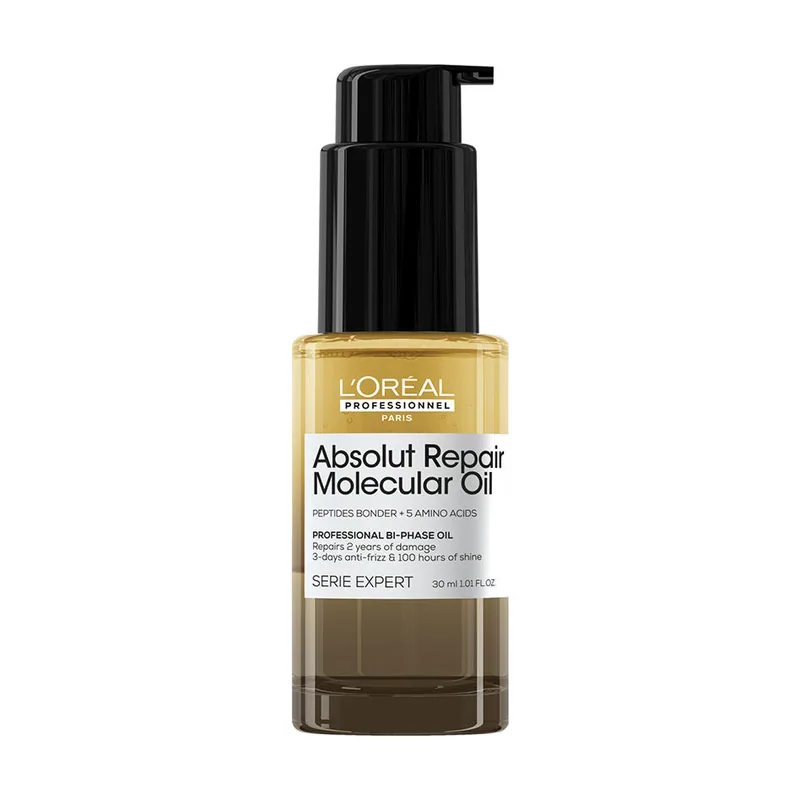 L'Oréal Professionnel Paris ABSOLUT REPAIR MOLECULAR aceite bifásico profesional 30 ml
