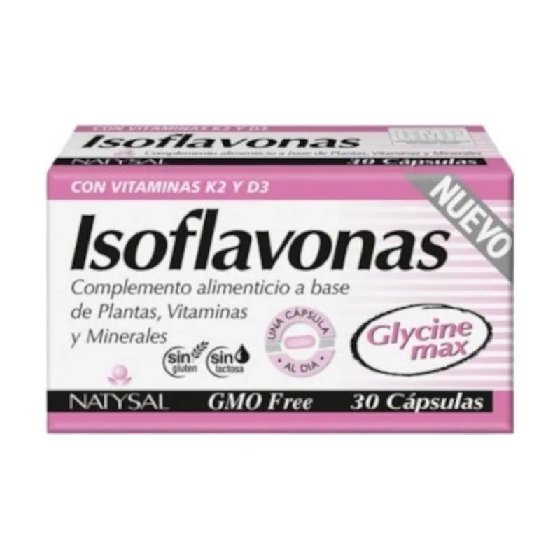 Natysal Isoflavonas 30 Cápsulas