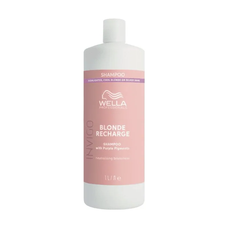 Wella Professionals INVIGO BLONDE RECHARGE Champú Cabellos rubios 1000 ml