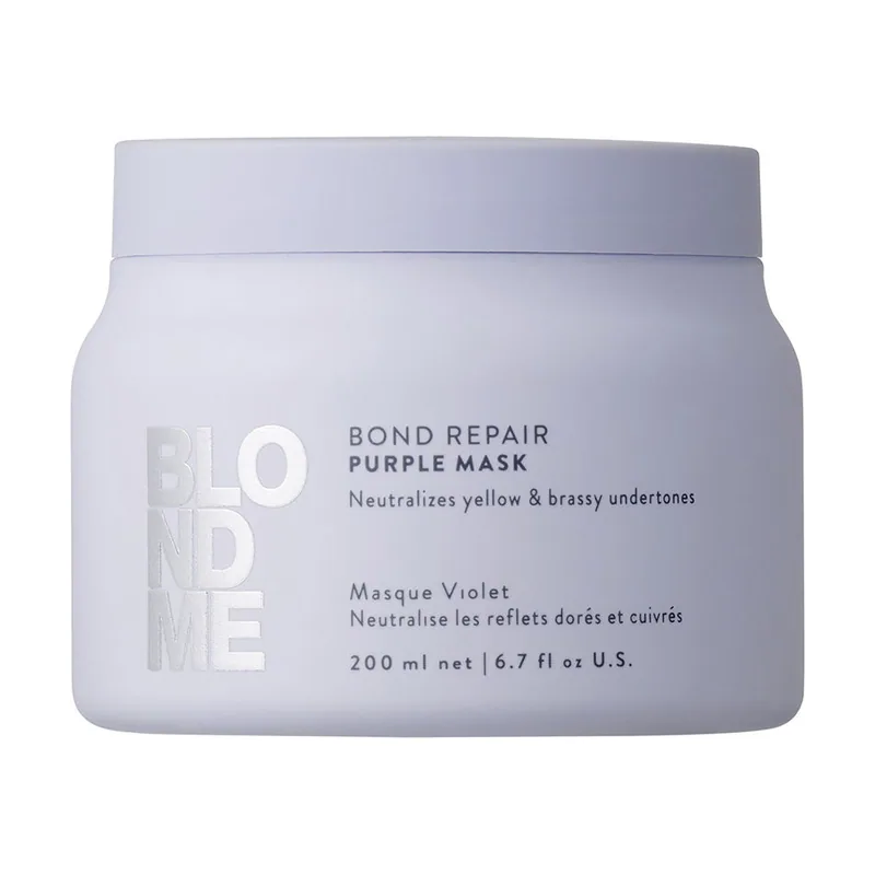 Schwarzkopf BLONDME BOND REPAIR tratamiento morado 200 ml