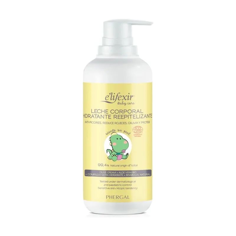 Elifexir BABY CARE leche corporal hidratante 400 ml