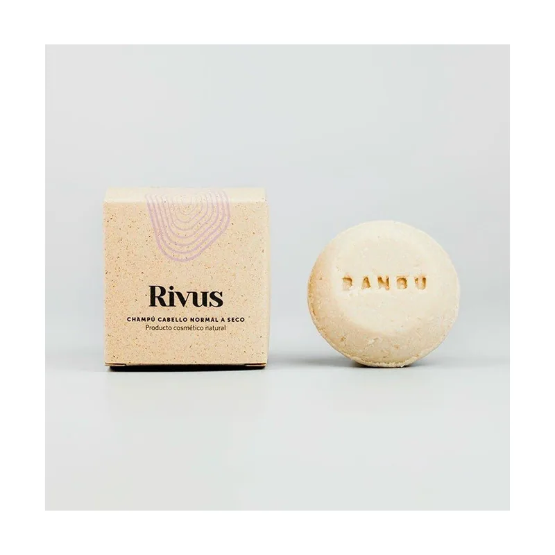 Banbu Champú Ecológico Sólido Pelo Normal a Seco RIVUS 75g