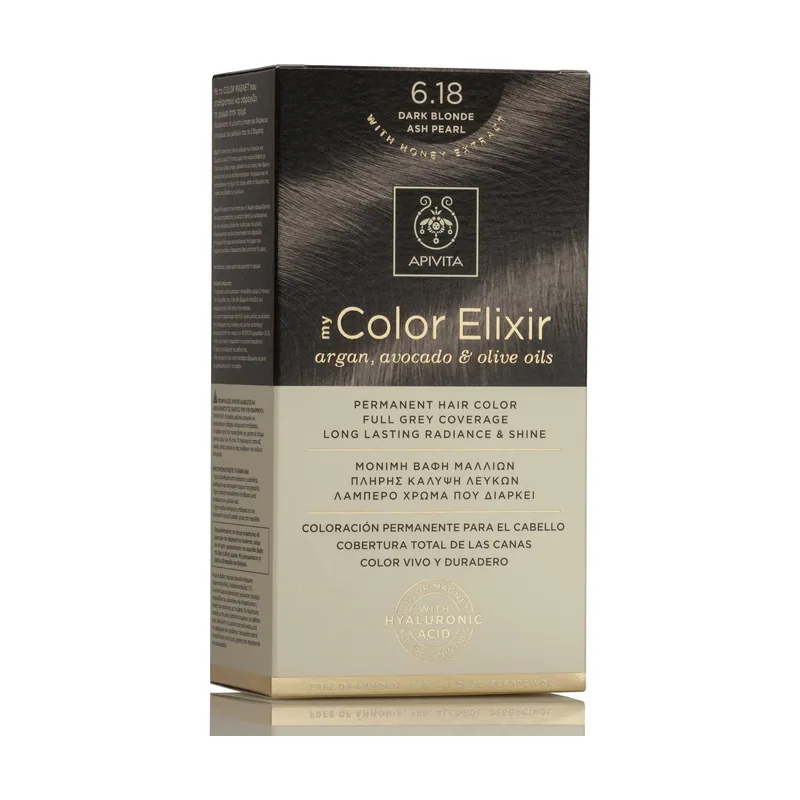 Apivita MY ELIXIR coloración permanente #6.18