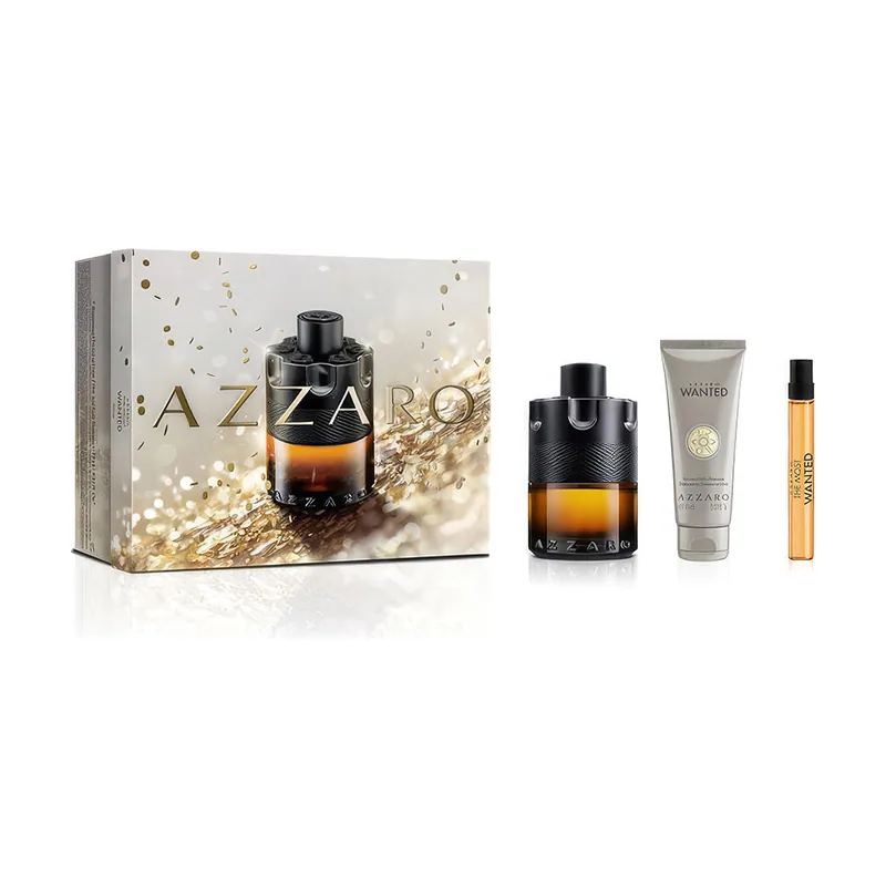 Azzaro THE Most Wanted Parfum Estuche 3 pz