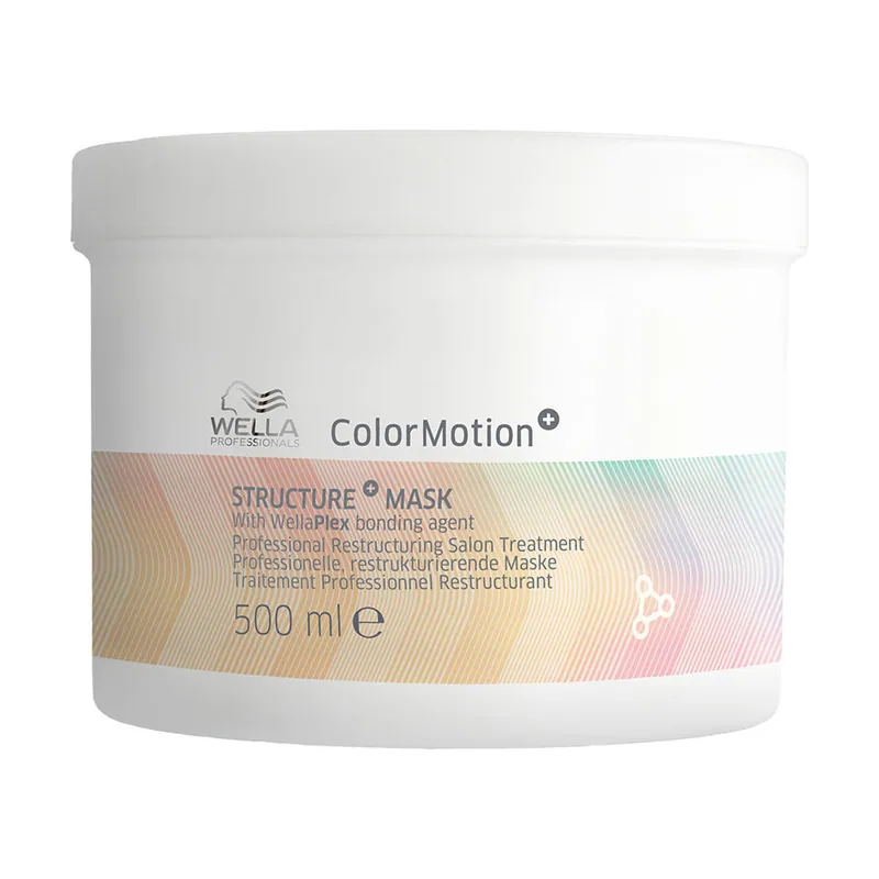 Wella Professionals COLORMOTION+ Mascarilla Structure+ Protección del Cabello teñido 500 ml
