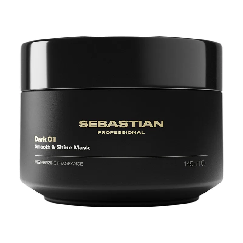Sebastian Professionals DARK OIL mascarilla nutritiva y ligera profesional para un cabello sedoso y brillante 145 ml