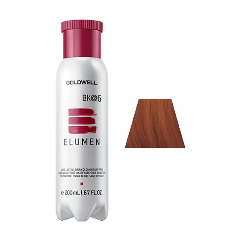 Goldwell ELUMEN long lasting hair oxidant free #BK@6