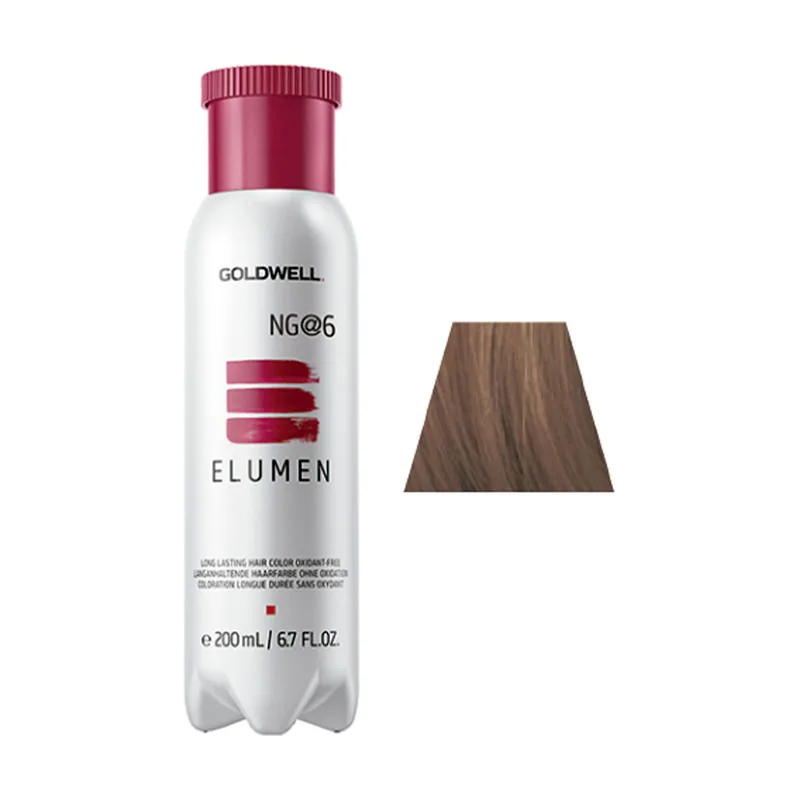 Goldwell ELUMEN long lasting hair oxidant free #NG@6