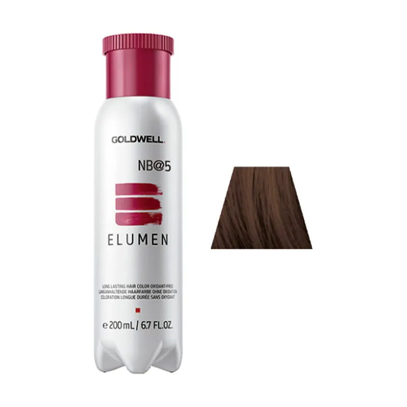 Goldwell ELUMEN long lasting hair oxidant free #NB@5