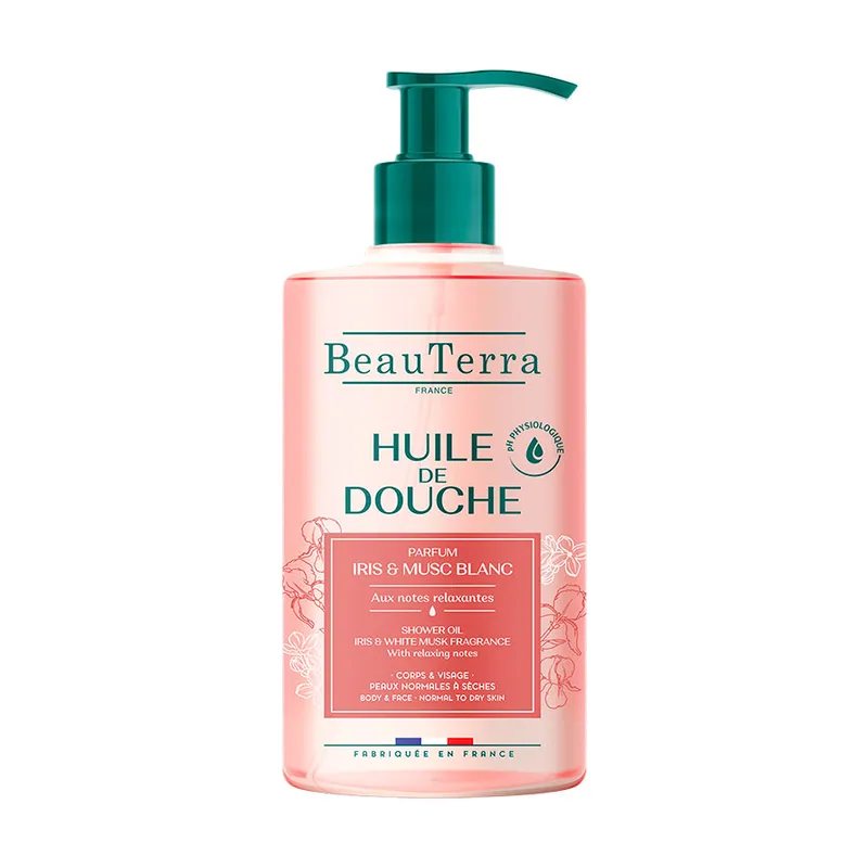 Beauterra IRIS & ALMIZCLE BLANCO aceite de ducha 750 ml