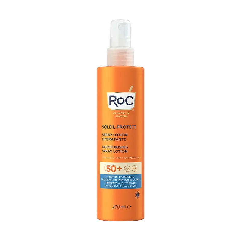 ROC PROTECCIÓN SOLAR spray hidratante SPF50+ 200 ml