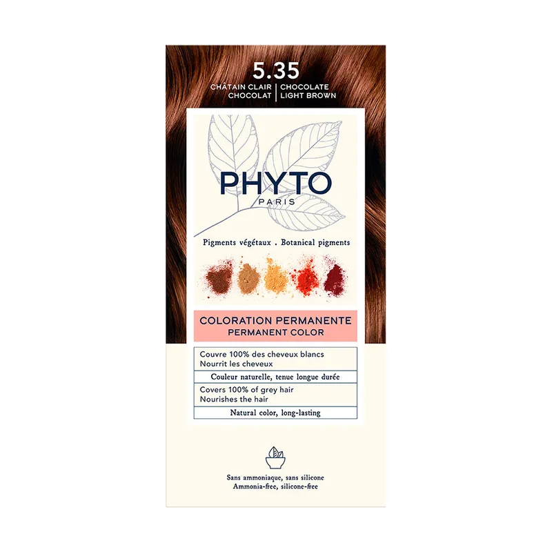 Phyto PHYTOCOLOR #5.35-castaño claro chocolate