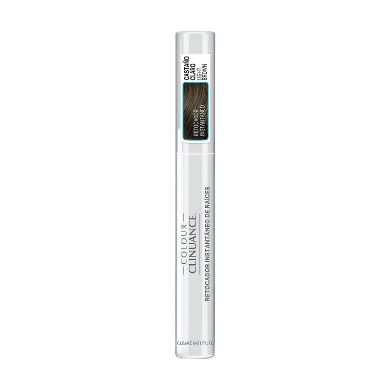 Clearé Institute CLINUANCE retocador canas raíces cejas instantáneo #Castaño