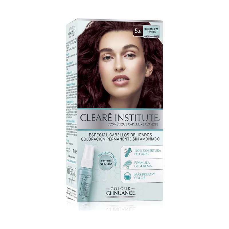 Clearé Institute CLINUANCE cabellos delicados #5.6-chocolate cereza