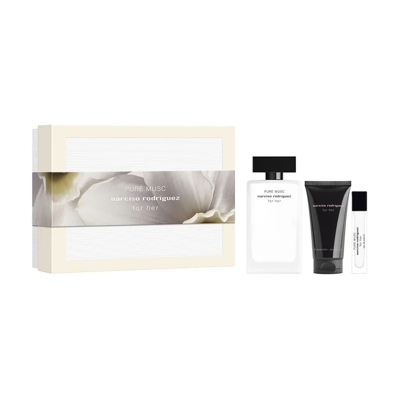 Narciso Rodriguez FOR HER Pure Musc Estuche 3 pz