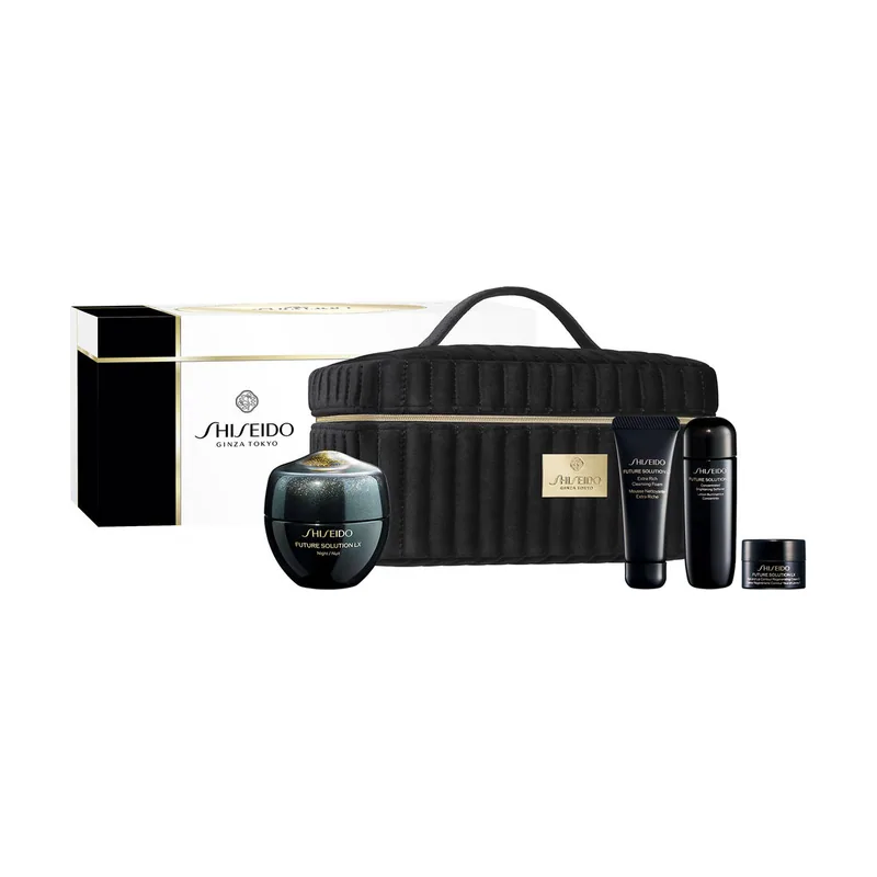 Shiseido Future Solution LX Crema Noche Estuche 4 pz