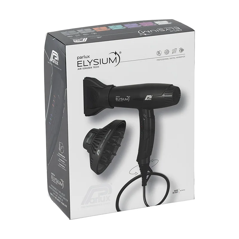 Parlux Elysium Secador + Magicsense #Negro