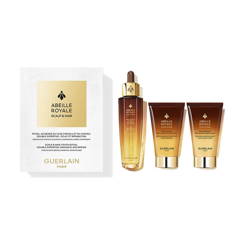 Guerlain Abeille Royale Scalp & Hair Estuche 3 pz