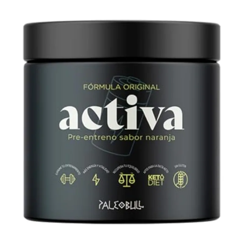 Paleobull ACTIVA PRE-ENTRENO con cafeína 225 gr