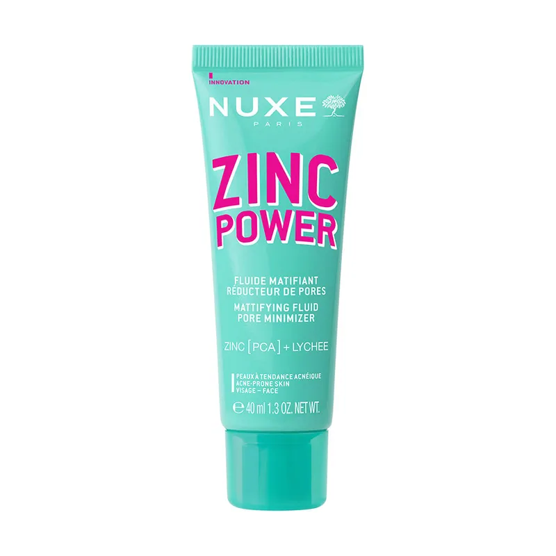 Nuxe ZINC POWER fluido matificante anti-imperfecciones 40 ml