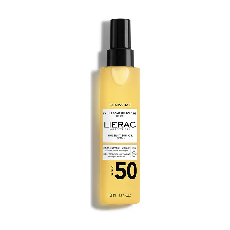 Lierac SUNISSIME aceite solar sedoso SPF50 150 ml