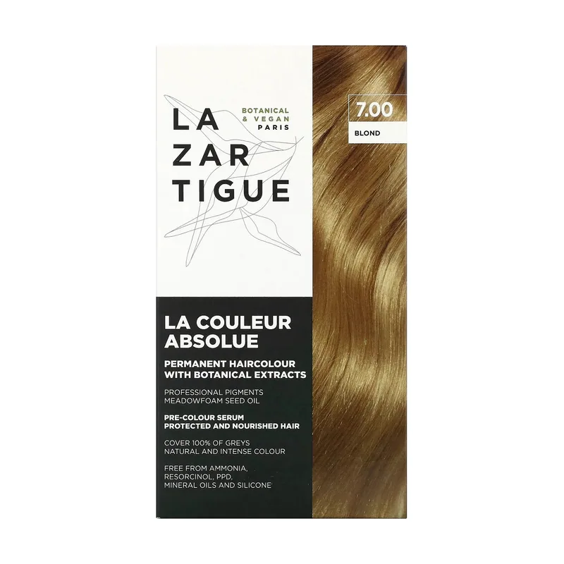 Lazartigue LA COULEUR ABSOLUE coloración permanente sin amoníaco #7.00