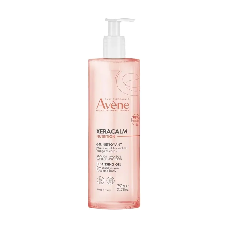Avene XERACALM NUTRITION gel limpiador 750 ml