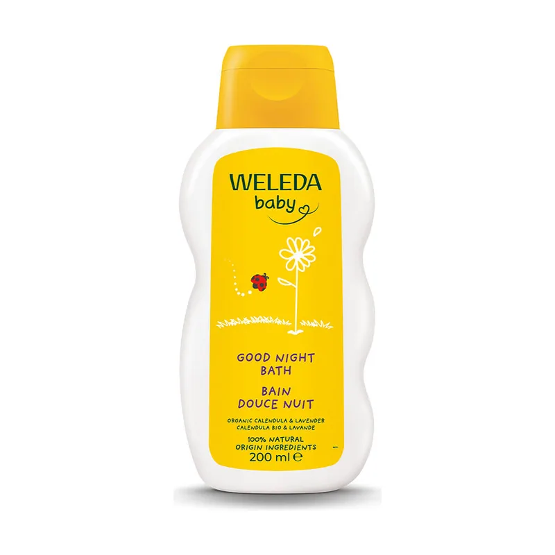 Weleda BABY baño buenas noches 200 ml