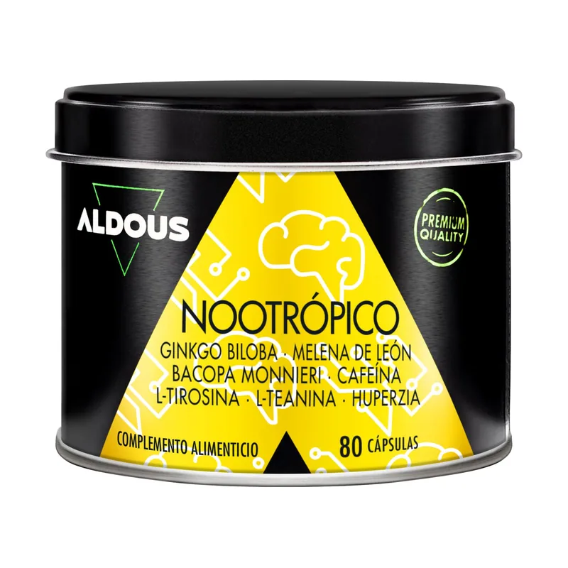 Aldous Bio Aldous Nootrópico Natural con Ginkgo Biloba