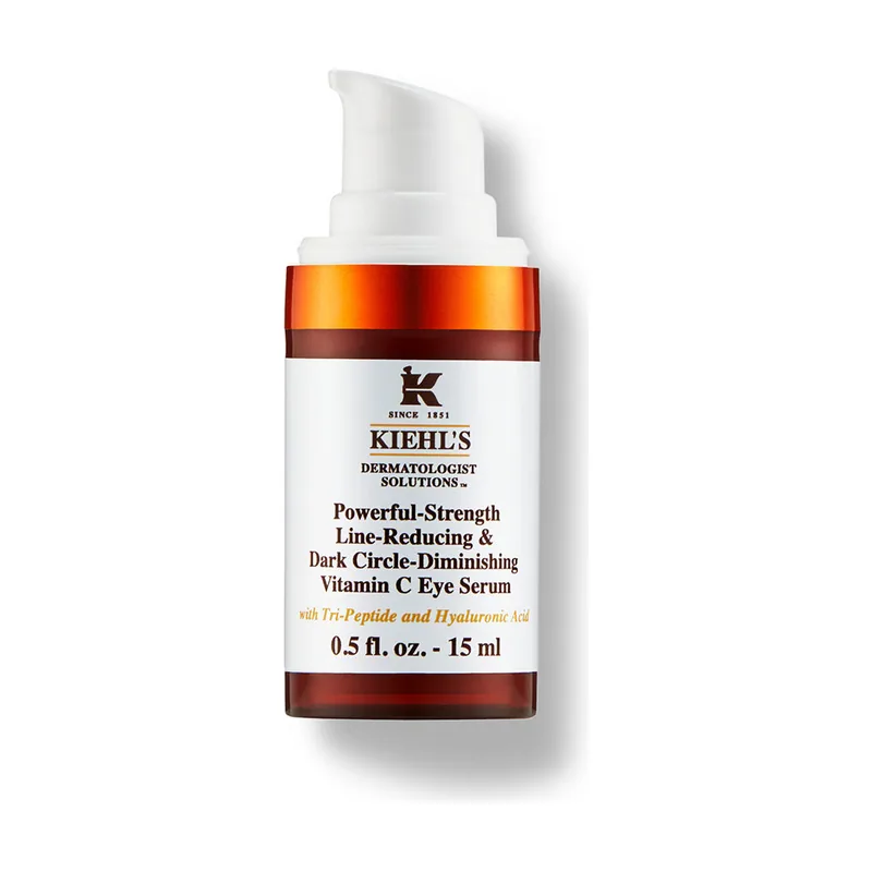 Kiehl's POWERFUL-STRENGTH line-reducing and dark circle-diminishing vitamin C eye serum 15 ml