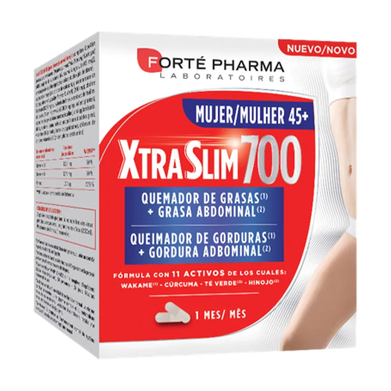 Forte Pharma XTRASLIM 700 MUJER 45+ quemador de grasas 120 cápsulas