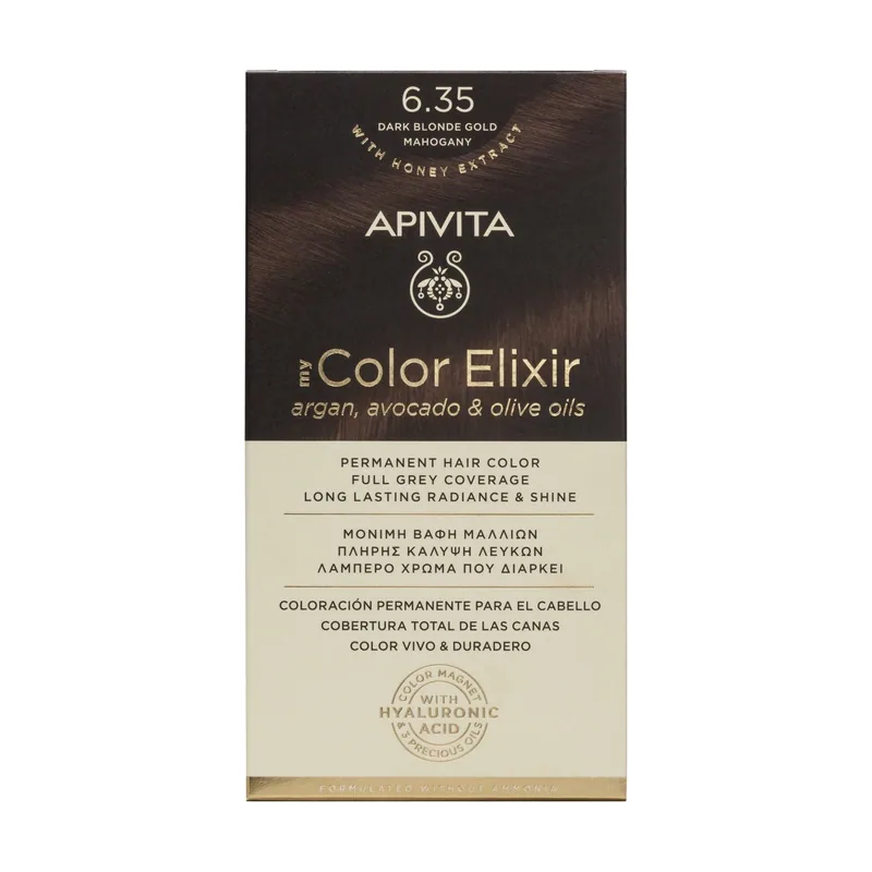 Apivita MY ELIXIR coloración permanente #6.35