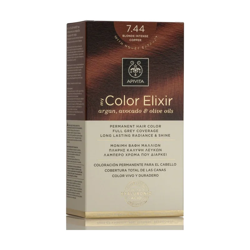 Apivita MY ELIXIR coloración permanente #7.44